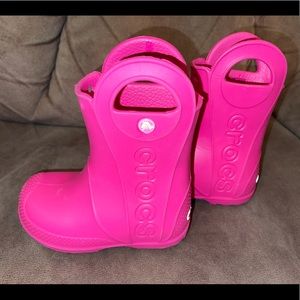 Toddler Pink Rain Boots